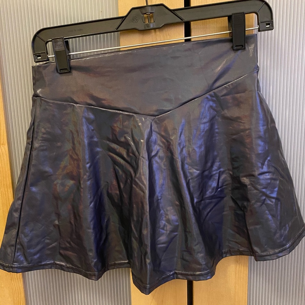 Club EXX faux leather mini skirt Size Medium
